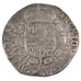 Moneda, Países Bajos españoles, BRABANT, Patagon, 1654, Antwerp, MBC, Plata