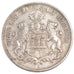 GERMAN STATES, 5 Mark, 1898, Hamburg, KM #610, EF(40-45), Silver, 38, 27.60