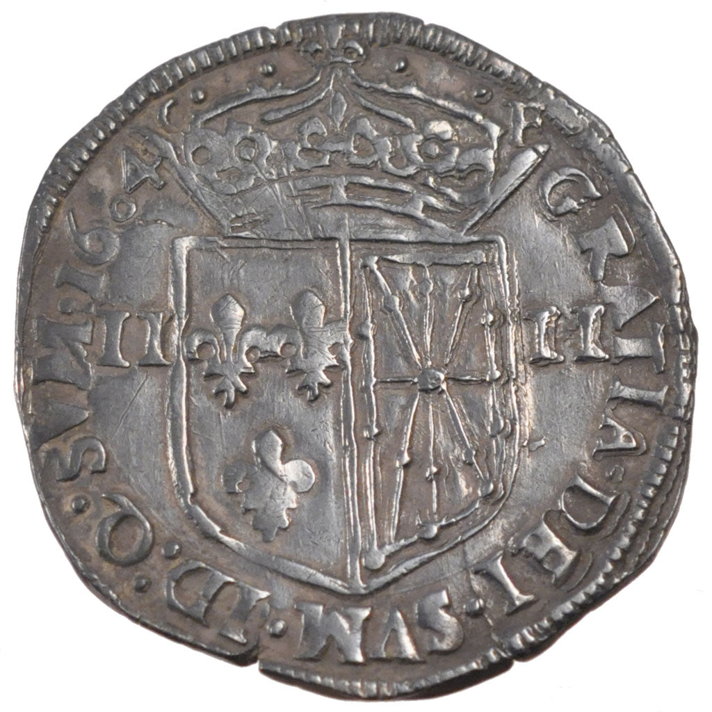 Henri IV, 1/4 Ecu de Navarre