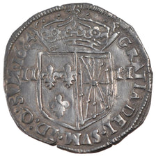 Henri IV, 1/4 Ecu de Navarre