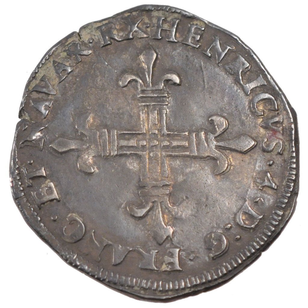 Henri IV, 1/4 Ecu de Navarre