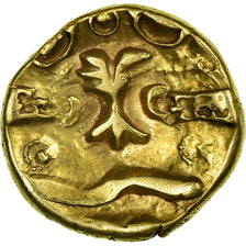 Coin, Ambiani, 1/4 Stater, Amiens, AU(50-53), Gold