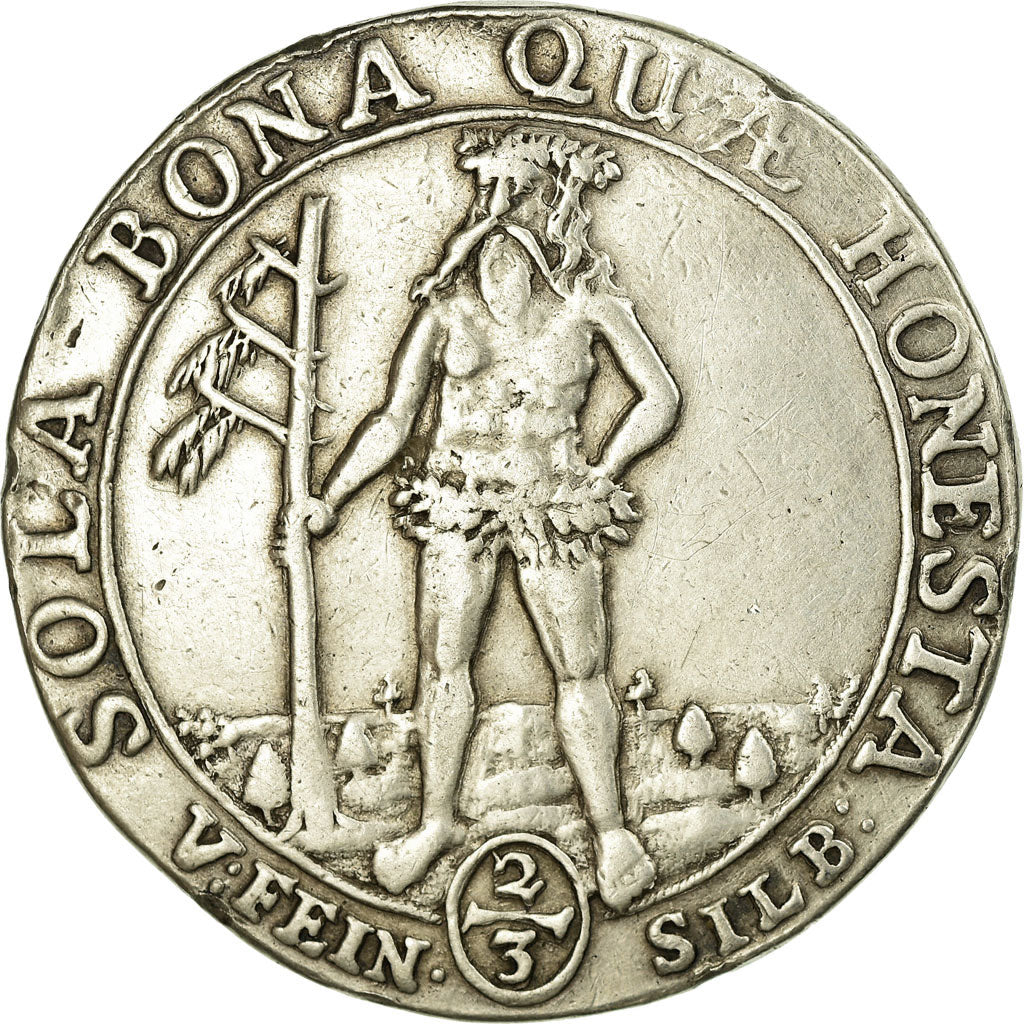 Coin, German States, BRUNSWICK-LUNEBURG-CALENBERG, 2/3 Thaler, 1683, EF(40-45)