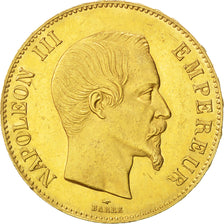 Coin, France, Napoleon III, 100 Francs, 1859, Paris, AU(55-58)