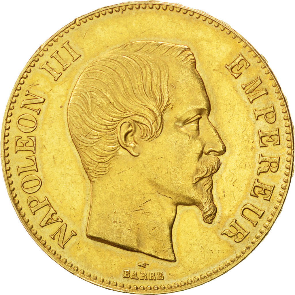 Münze, Frankreich, Napoleon III, Napoléon III, 100 Francs, 1858, Paris, SS+