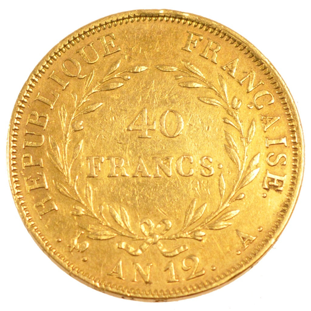 Consulat, 40 Francs or Bonaparte Ier Consul