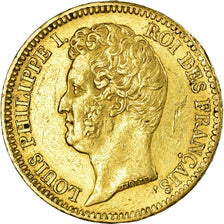 Coin, France, Louis-Philippe, 20 Francs, 1831, Paris, AU(50-53), Gold