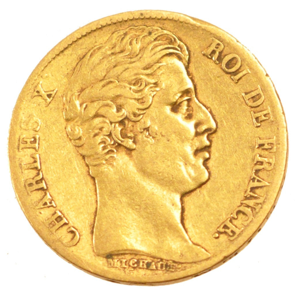Monnaie, France, Charles X, 20 Francs, 1828, Paris, TTB, Or, Gadoury:1029