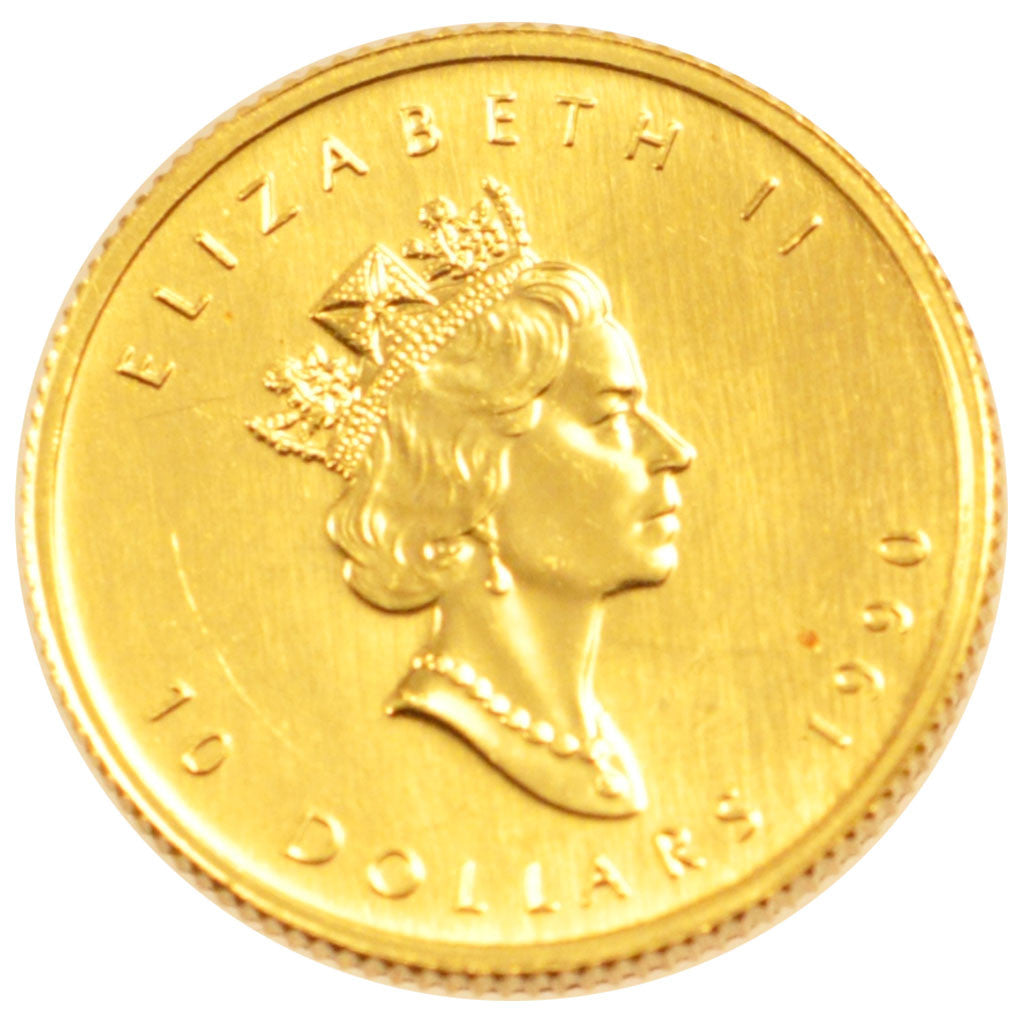 Coin, Canada, Elizabeth II, 10 Dollars, 1990, Royal Canadian Mint, Ottawa