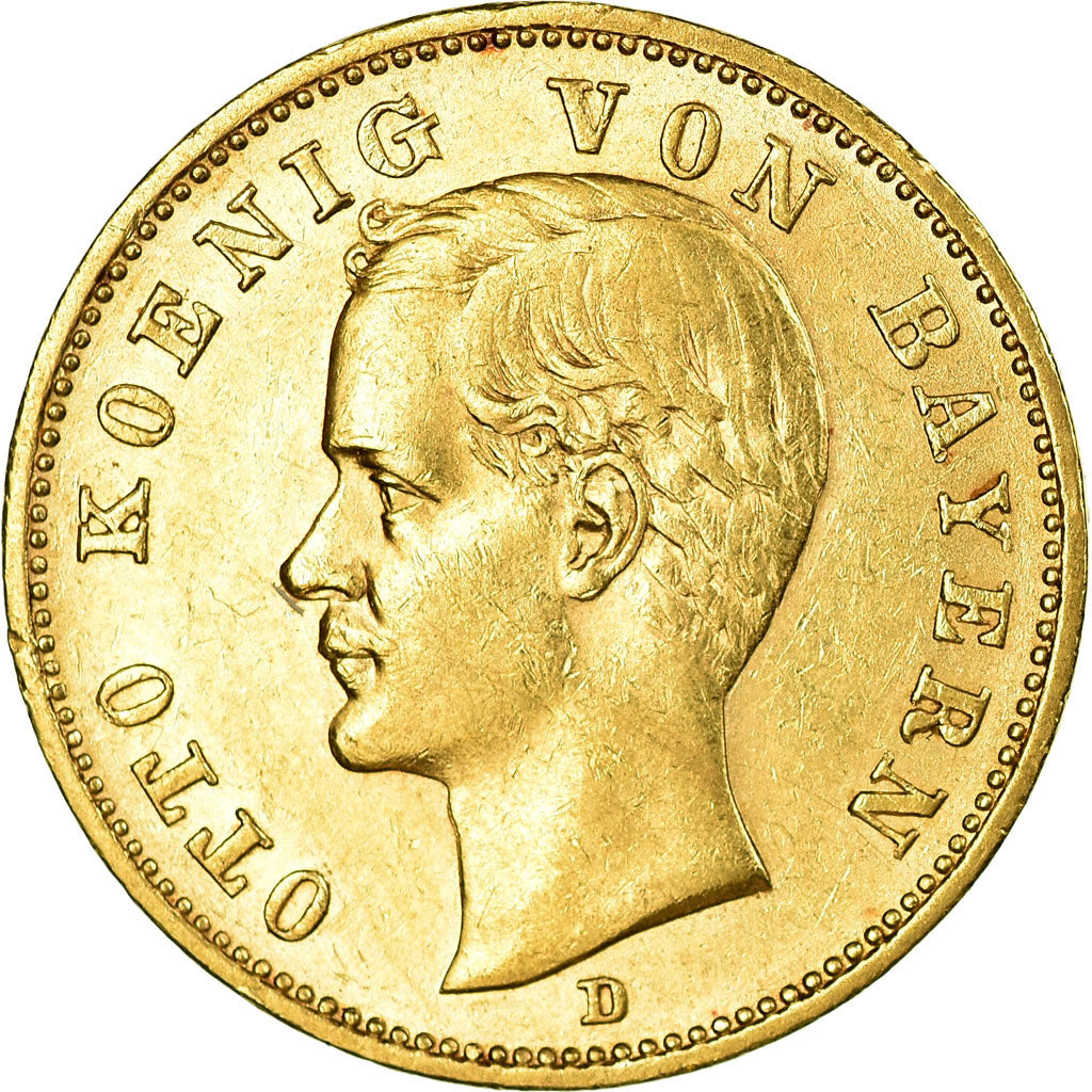 Monnaie, Etats allemands, BAVARIA, Otto, 20 Mark, 1905, Munich, SUP, Or, KM:920