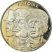 Francia, medaglia, Seconde Guerre Mondiale, La Victoire de 1945, FDC, Doratura