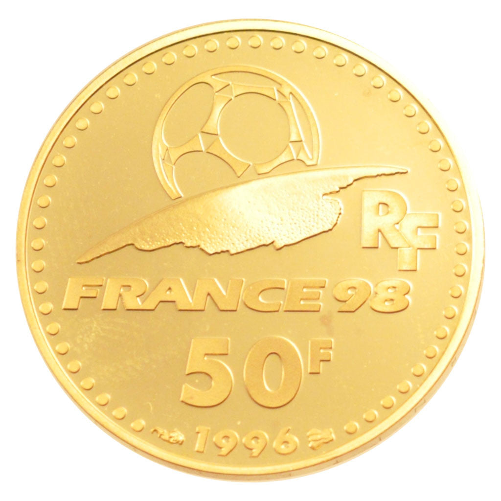 Coin, France, 50 Francs, 1996, MS(65-70), Gold, KM:1145