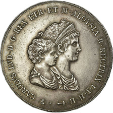 Münze, Italien Staaten, TUSCANY, Charles Louis, 10 Lire, 1807, Florence, VZ+