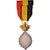Bélgica, Médaille du Travail 1ère Classe avec Rosace, medalha, Qualidade