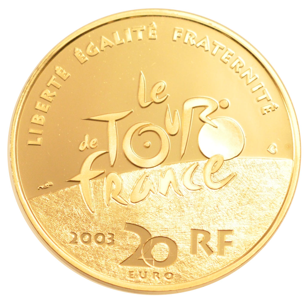 Coin, France, 20 Euro, 2003, MS(65-70), Gold