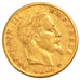 Francia, Napoleon III, Napoléon III, 5 Francs, 1865, Strasbourg, BB+, Oro, G...