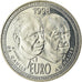 Francia, medaglia, 10 Euro, De Gaulle-Adenauer, Politics, Society, War, 1998