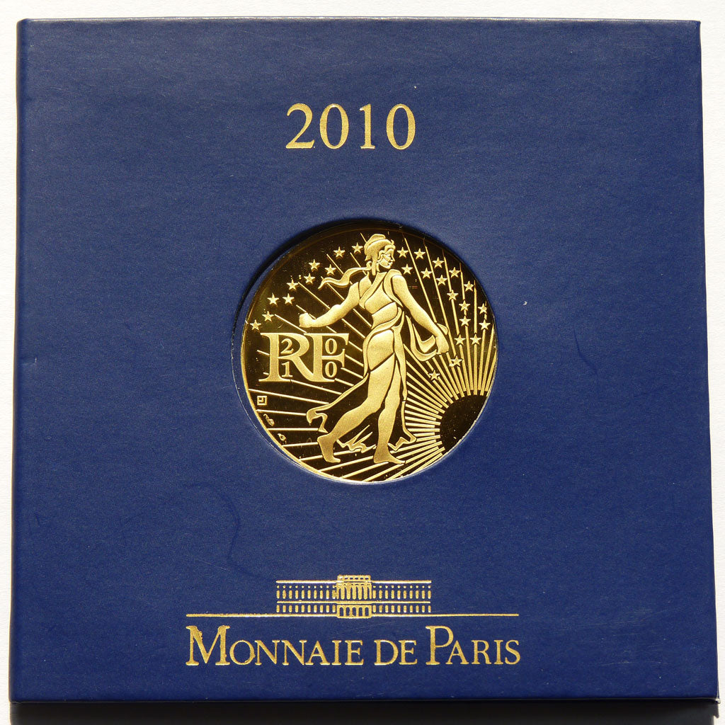France, 500 Euro, 2010, MS(65-70), Gold, 12.00