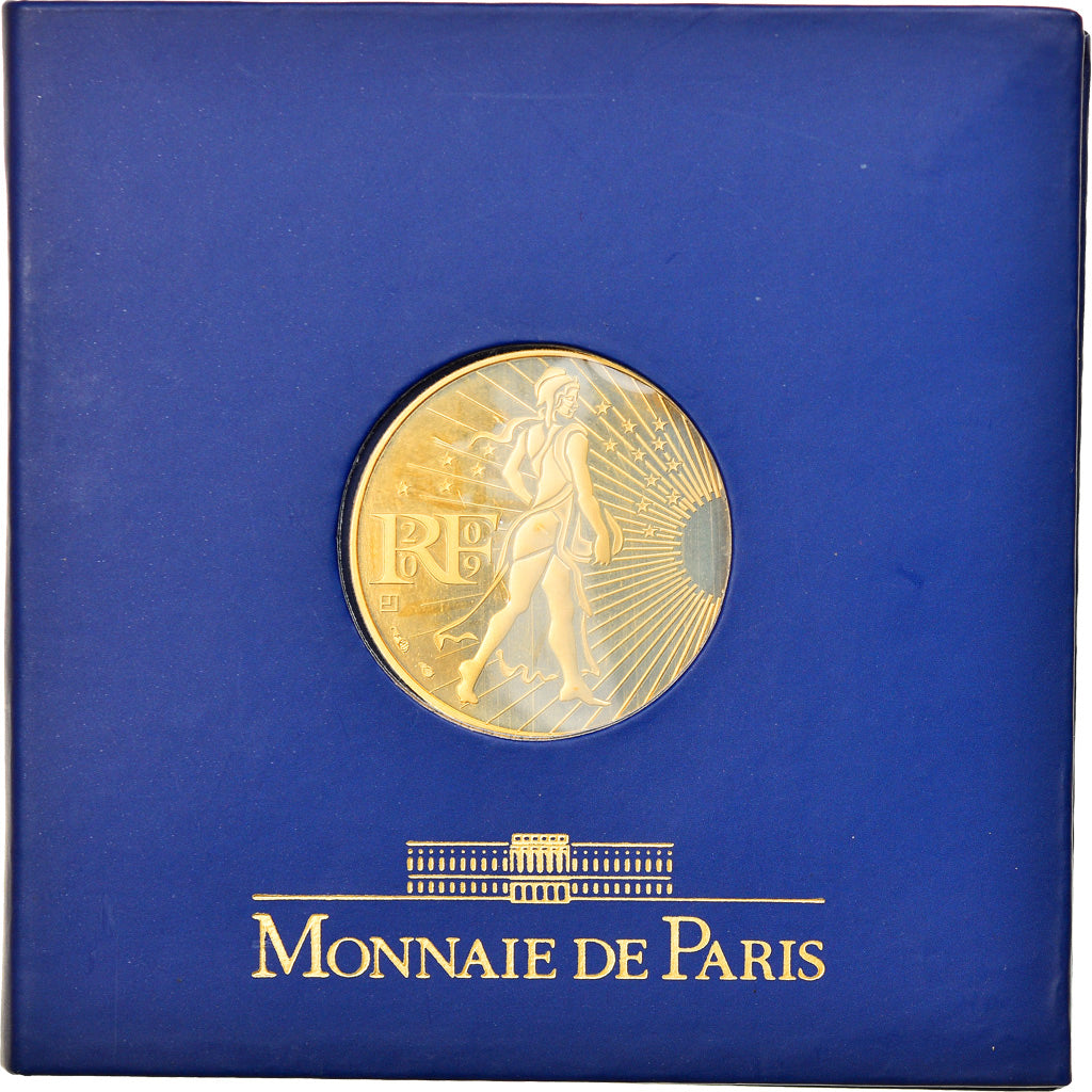 Coin, France, 250 Euro, 2009, MS(65-70), Gold
