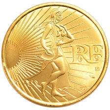 France, 10 Euro, 2009, MS(60-62), Silver, 12.00