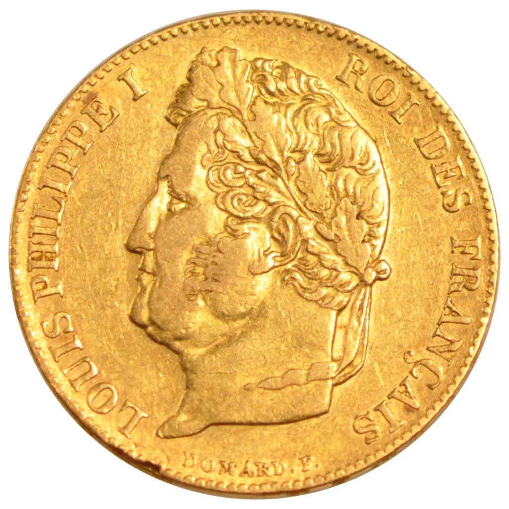 FRANCE, Louis-Philippe, 20 Francs, 1846, Paris, KM #750.1, AU(50-53), Gold,...
