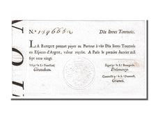 FRANCE, 10 Livres, 1720, 1720-01-01, AU(55-58), Lafaurie #89, FRANCE, 10...