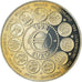 Francja, Medal, Ecu Europa, Polityka, społeczeństwo, wojna, 1998, MS(65-70)