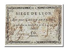 Biljet, Frankrijk, 50 Sous, 1793, TTB, KM:S302, Lafaurie:254b
