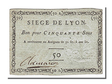 FRANCE, 50 Sous, 1793, 1793-09-19, UNC(63), Lafaurie #254b, FRANCE, 50 Sous,...