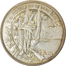 Moneda, Suiza, 5 Francs, 1883, EBC, Plata, KM:S16