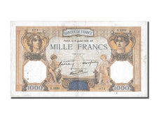 Biljet, Frankrijk, 500 Francs, 1 000 F 1927-1940 ''Cérès et Mercure'', 1938