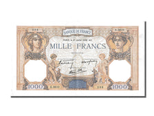 Banknote, France, 500 Francs, 1 000 F 1927-1940 ''Cérès et Mercure'', 1938