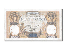 France, 500 Francs, 1 000 F 1927-1940 ''Cérès et Mercure'', 1938, KM #88c, 1...