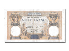 France, 500 Francs, 1 000 F 1927-1940 ''Cérès et Mercure'', 1939, KM #88c, 1...