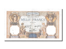 Banknote, France, 500 Francs, 1 000 F 1927-1940 ''Cérès et Mercure'', 1940