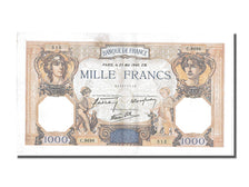 Banconote, Francia, 500 Francs, 1 000 F 1927-1940 ''Cérès et Mercure'', 1940
