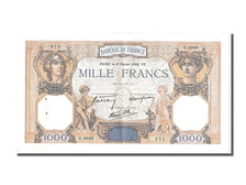 France, 500 Francs, 1 000 F 1927-1940 ''Cérès et Mercure'', 1940, KM #88c, 1...