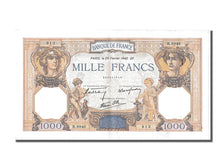 Billete, Francia, 500 Francs, 1 000 F 1927-1940 ''Cérès et Mercure'', 1940
