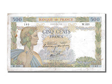 France, 500 Francs, 500 F 1940-1944 ''La Paix'', 1940, KM #95a, 1940-05-16,...
