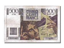 France, 500 Francs, 500 F 1945-1953 ''Chateaubriand'', 1946, KM #129a,...