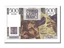 France, 500 Francs, 500 F 1945-1953 ''Chateaubriand'', 1953, KM #129c,...