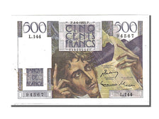 Banknote, France, 500 Francs, 500 F 1945-1953 ''Chateaubriand'', 1953