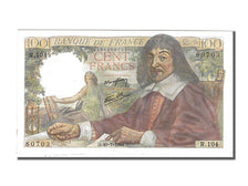 FRANCE, 100 Francs, 100 F 1942-1944 ''Descartes'', 1944, 1944-07-20,...