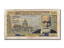 France, 500 Francs, 500 F 1954-1958 ''Victor Hugo'', 1954, KM #133a,...