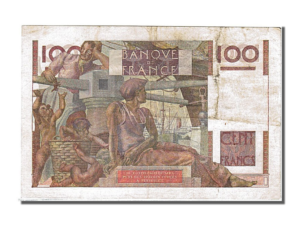 FRANCE, 100 Francs, 100 F 1945-1954 ''Jeune Paysan'', 1945, 1945-11-07,...