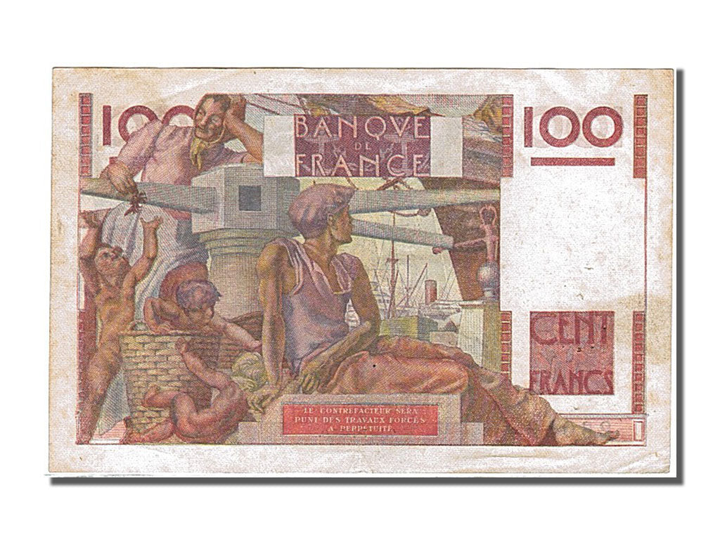 FRANCE, 100 Francs, 100 F 1945-1954 ''Jeune Paysan'', 1946, 1946-07-18,...