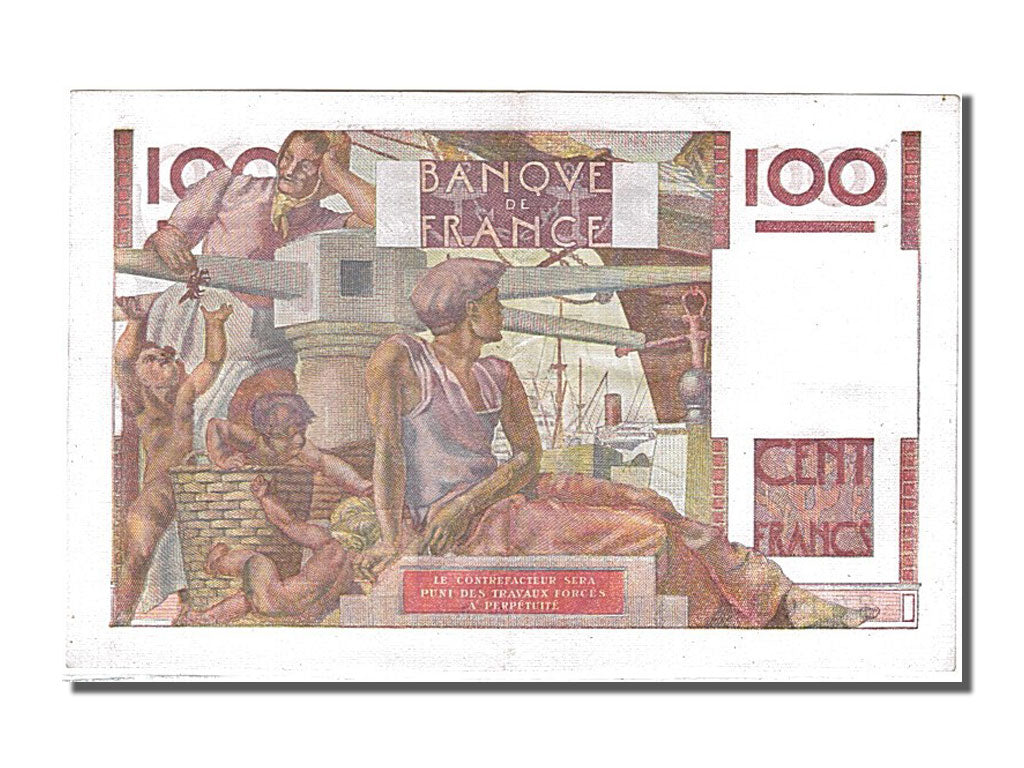 FRANCE, 100 Francs, 100 F 1945-1954 ''Jeune Paysan'', 1947, 1947-01-09,...