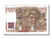 Geldschein, Frankreich, 100 Francs, 100 F 1945-1954 ''Jeune Paysan'', 1953
