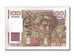 Billete, Francia, 100 Francs, 100 F 1945-1954 ''Jeune Paysan'', 1953