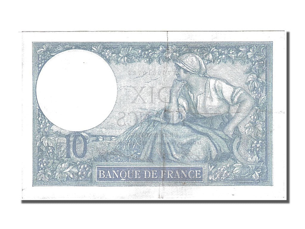 Biljet, Frankrijk, 10 Francs, 10 F 1916-1942 ''Minerve'', 1936, 1936-12-17